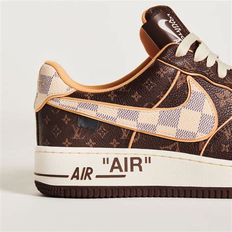 louis vuitton x nike air force 1 for sale|nike louis vuitton virgil abloh.